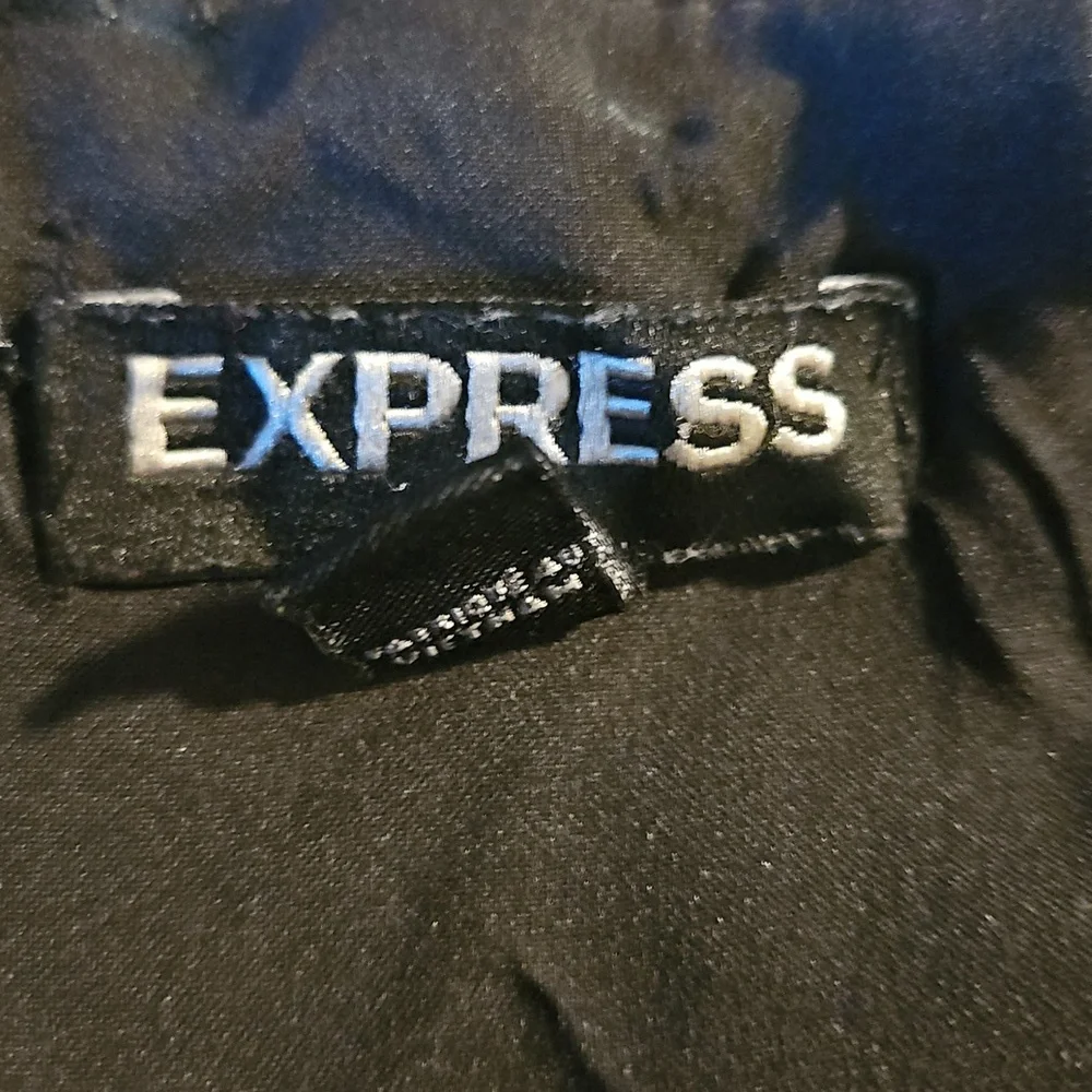 Express Classic Black Midi Skirt - Picture 2 of 3